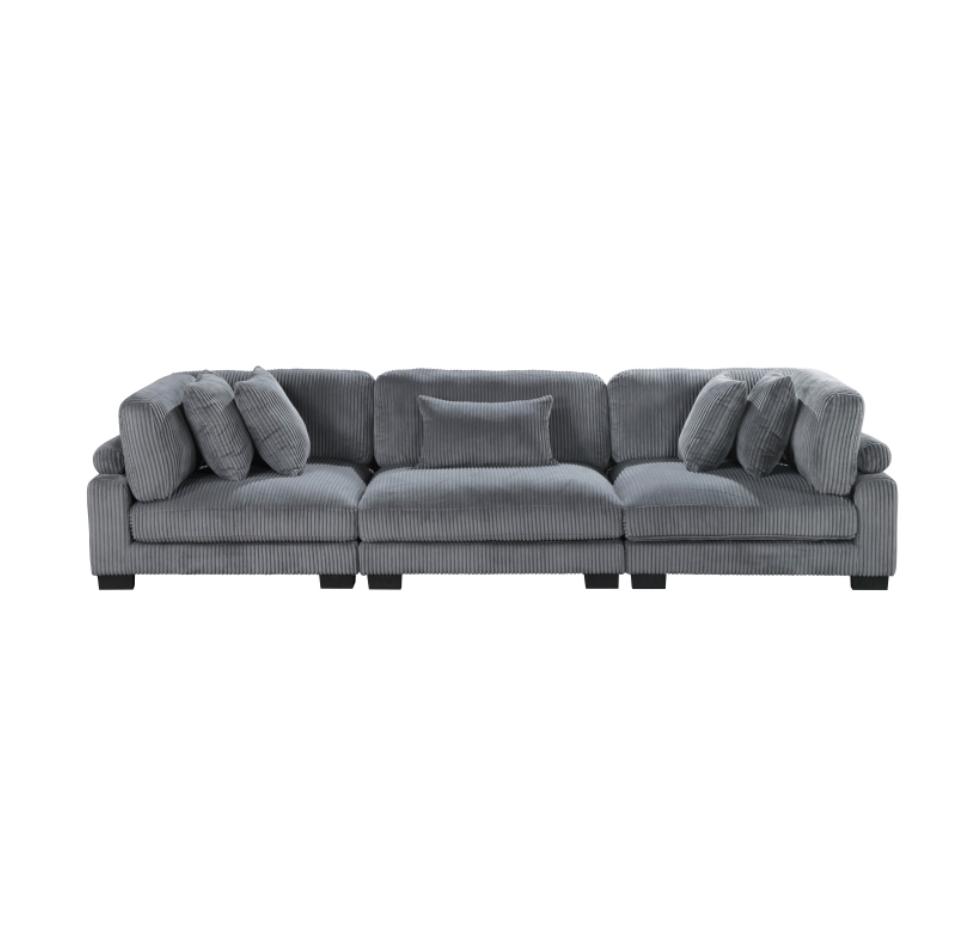 NKS8555GYMZ Modular Sofa and Love seat