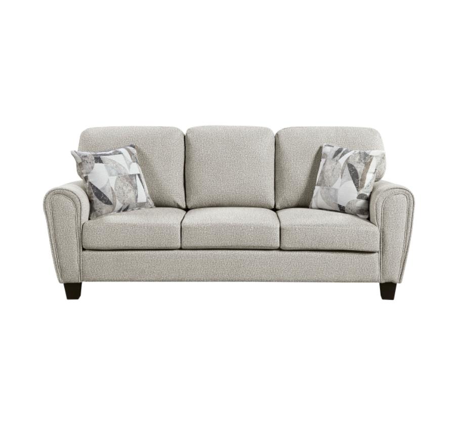 NKS9214NPGMZ Fabric Sofa + Love Seat + Chair in 2 Colors