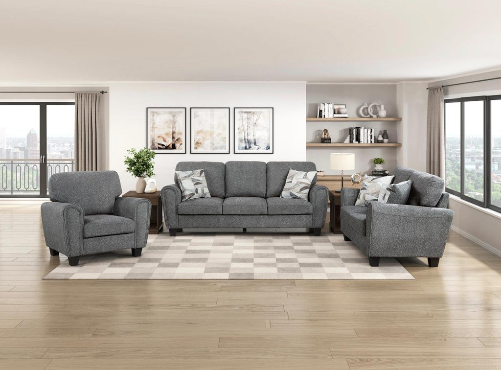 NKS9214NPHMZ Fabric Sofa + Love Seat + Chair in 2 Colors