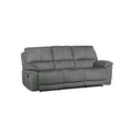NKS99031GYMZ Fabric Manual Recliner Sofa,Love Seat & Chair