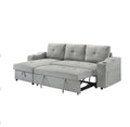 NKS99034GYSSMZ 2-piece Sectional with Pull-out Sleeper and Reversible Storage Chaise