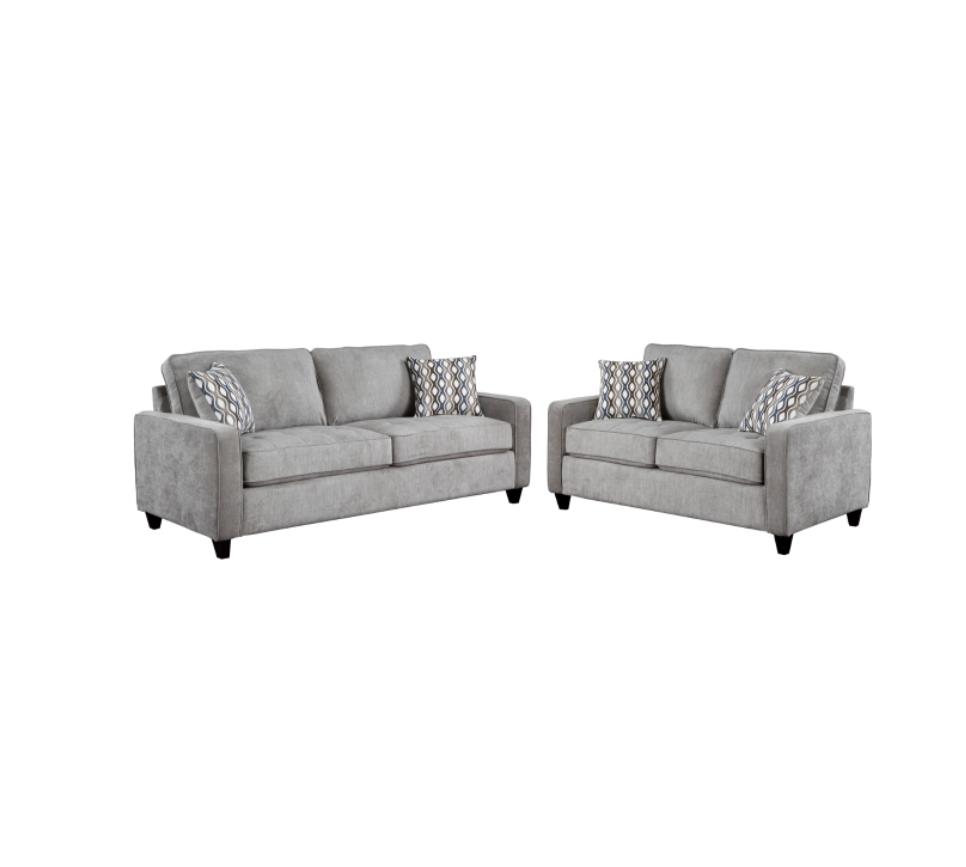 NKS99049GYMZ Fabric Sofa and Love Seat Deal