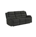 NKS99092DGYMZ Fabric Manual Recliner Sofa, Love Seat & Chair