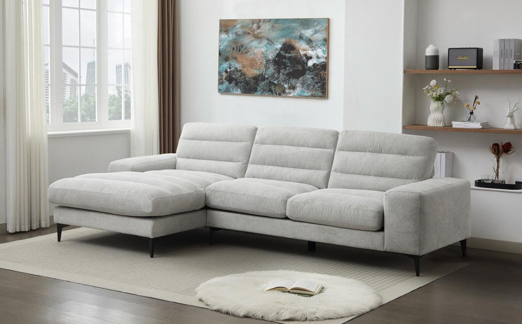 NKS99084LGYSSL  2-piece Sectional with Left Side Chaise