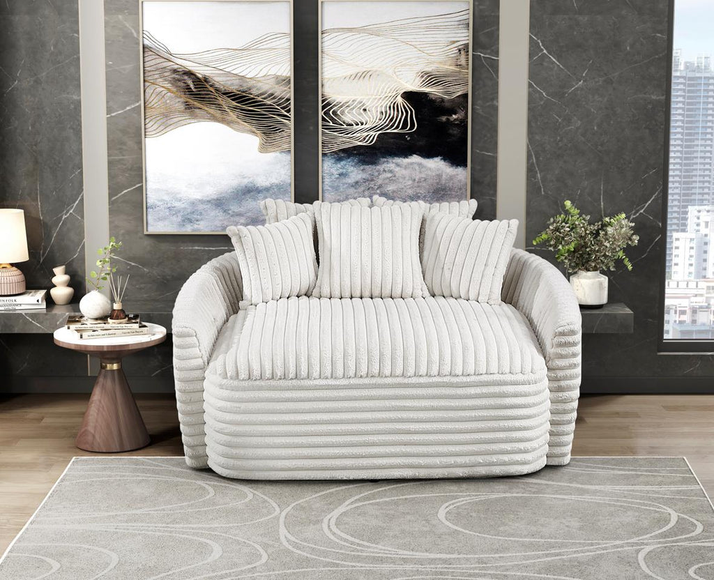 NKS9539BEG-5MZ Oversized Chaise Lounge