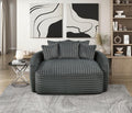 NKS9539DGY-5MZ Oversized Chaise Lounge
