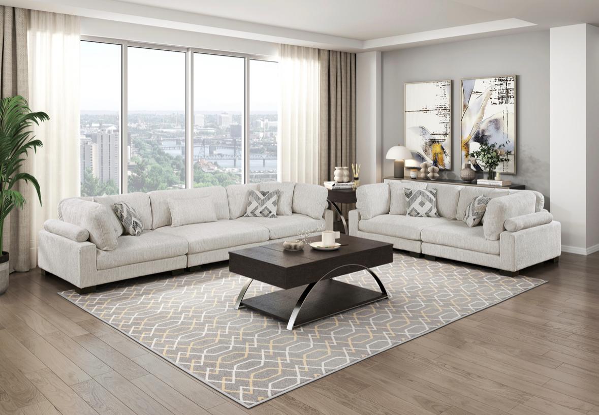 NKS9555BEGMZ Modular Sofa and Love Seat