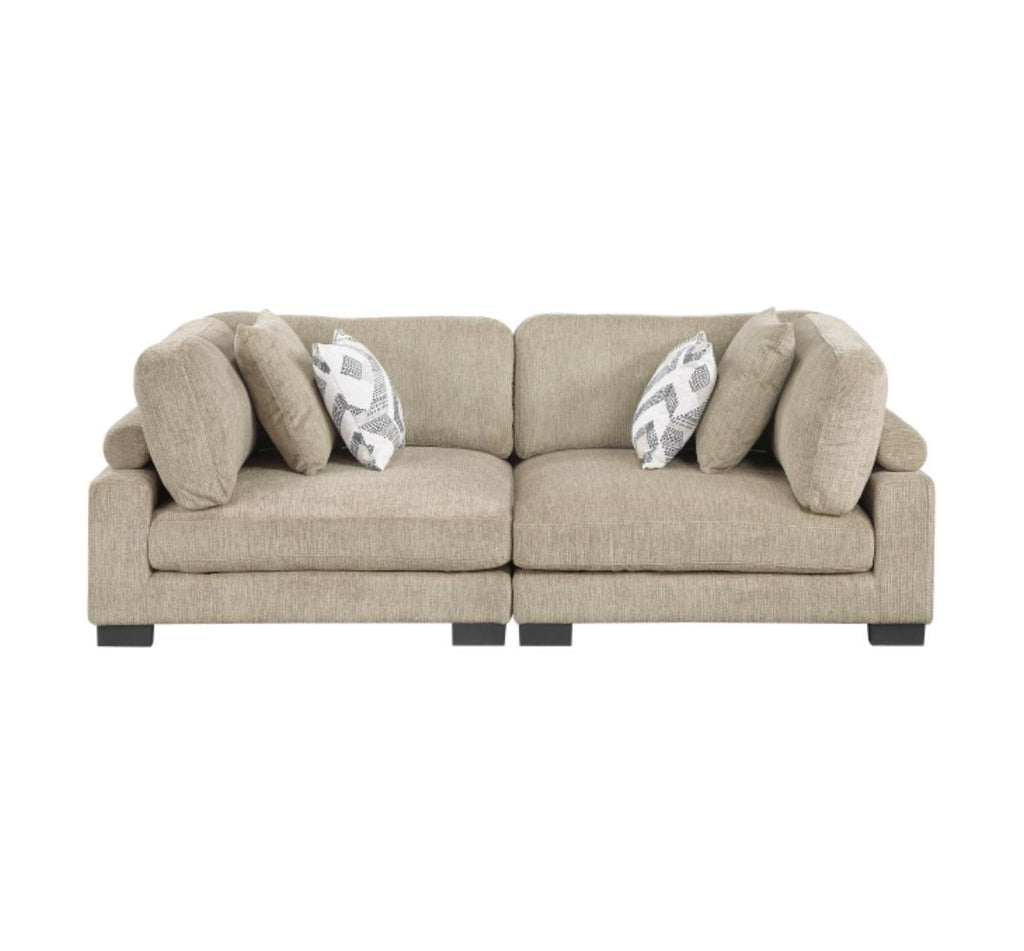 NKS9555BRWMZ Modular Sofa and love seat