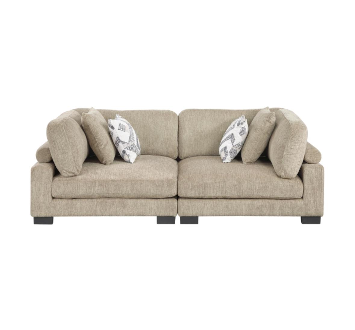 NKS9555BRWMZ Modular Sofa and love seat