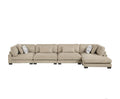 NKS9555BRW*4CR2ACVC  4-Piece Modular Sectional with Chaise