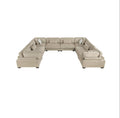 NKS9555BRW*84CR4AC  8-Piece Modular Sectional