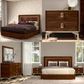 NKSEVA/LED Real Italian Bedroom Set (Status Italy Brand)