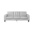 NKS99266LGY Leather Sofa and Love Seat