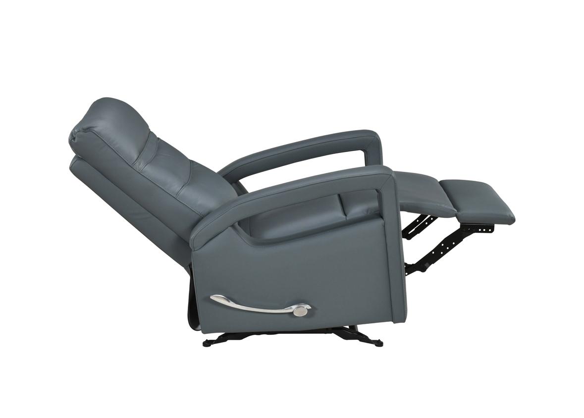 NKS99500BGY-1G  Leather Glider Recliner Chair