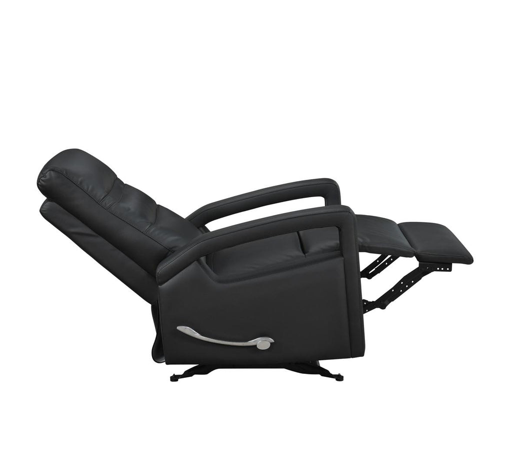 NKS99500BLK-1G  Leather Glider Recliner Chair