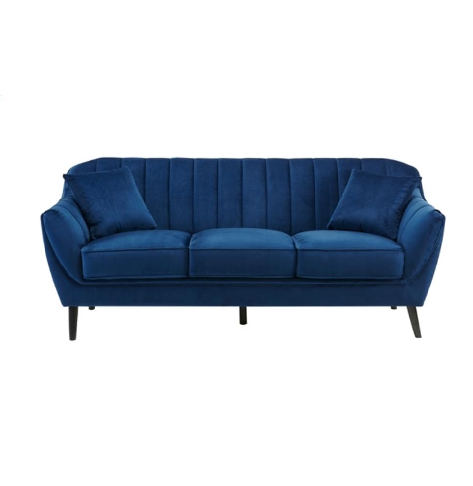NKS99880NAV Fabric Sofa and Love Seat