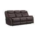 NKS99902BRW Micro Fibre Manual  Recliner Set
