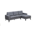 NKS99947GRYSSR  Fabric Sectional with Right Side Chaise