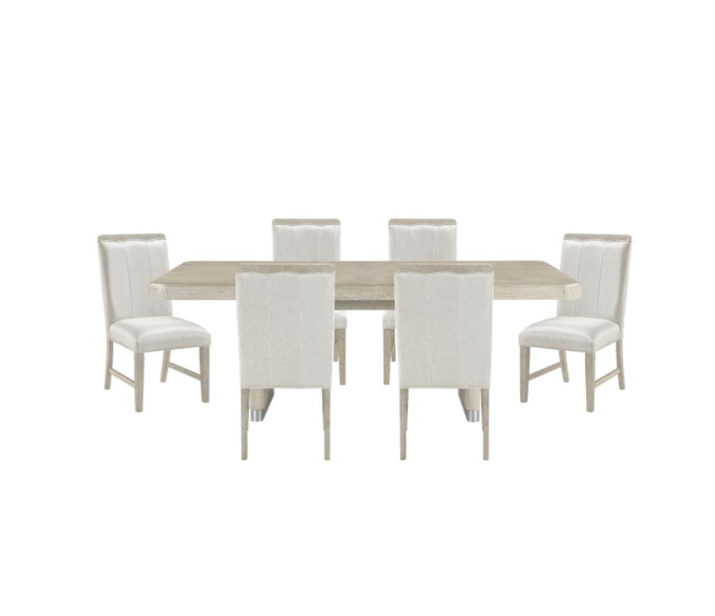 NKS6066NN-84MZ Large Wooden Dining set