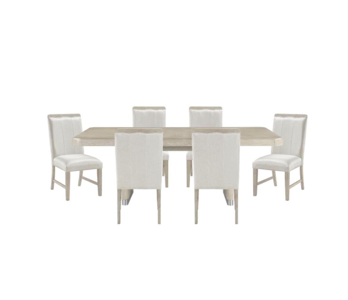 NKS6066NN-84MZ Large Wooden Dining set