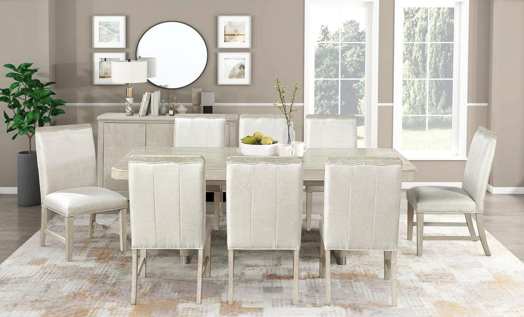 NKS6066NN-84MZ Large Wooden Dining set