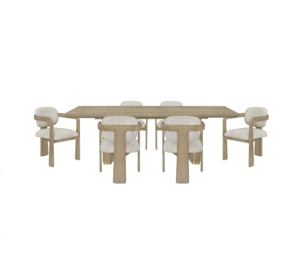 NKS6099MZ Large Wooden Dining set
