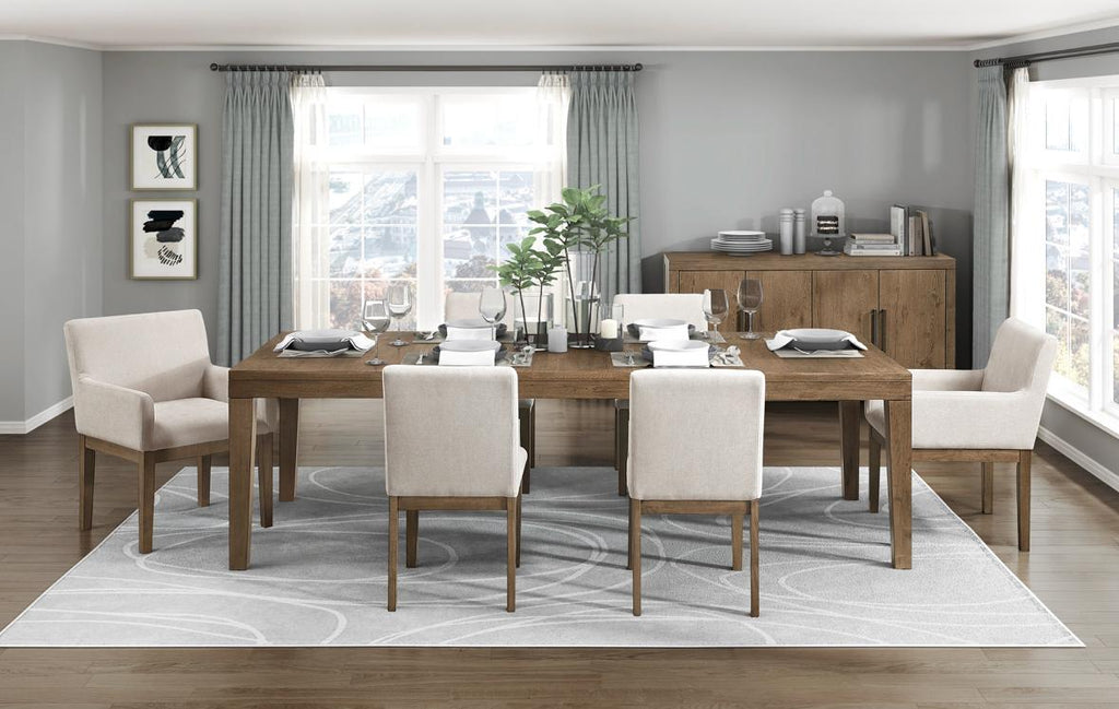 NKS2447-102MZ Large Wooden Dining set