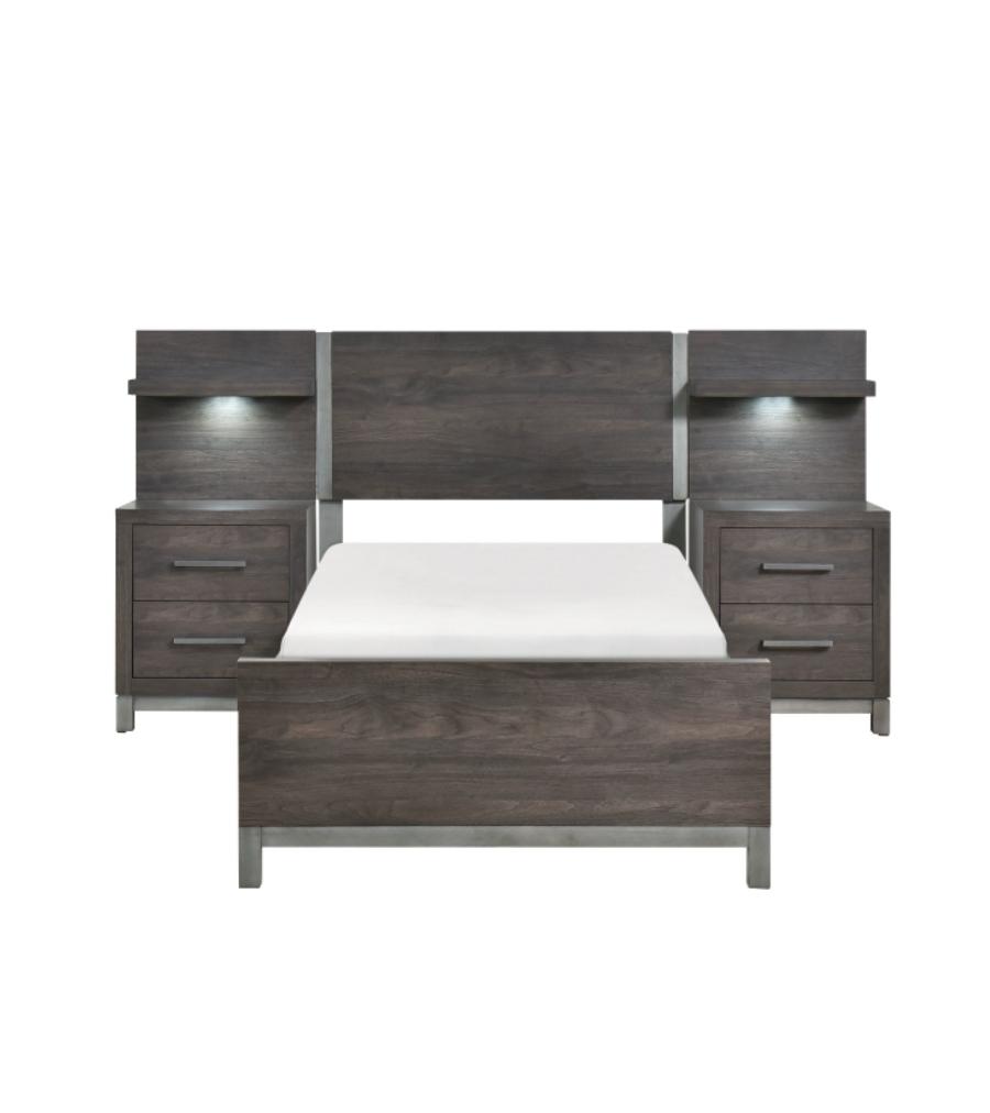 NKS1577DGTFMZ Twin/Full Panel Children Bedroom Set