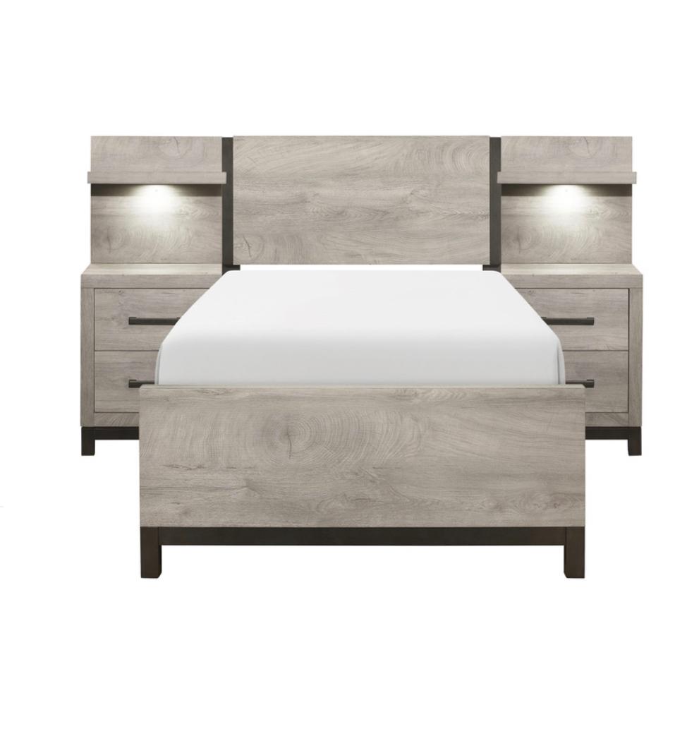 NKS1577TFMZ Twin/Full Panel Children Bedroom Set