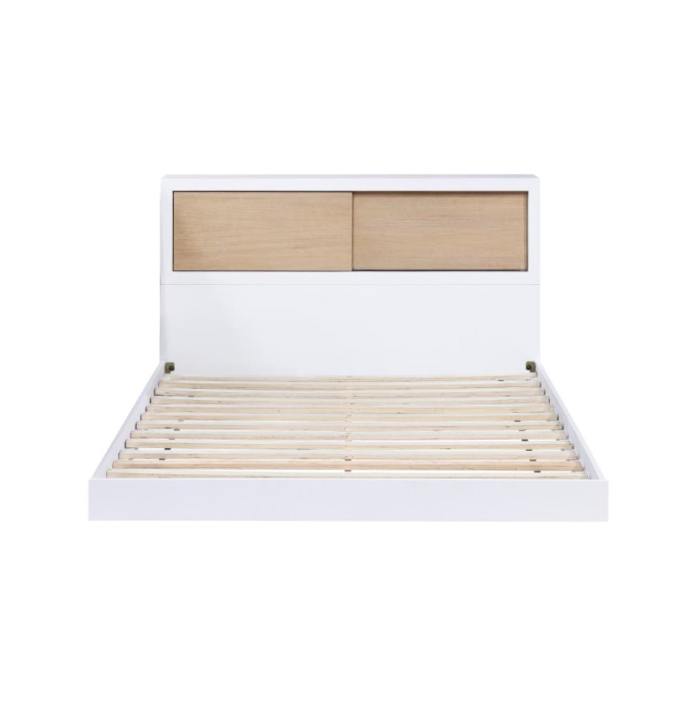 NKSB2012BCTFMZ Twin/Full Bookcase Children Platform Bed