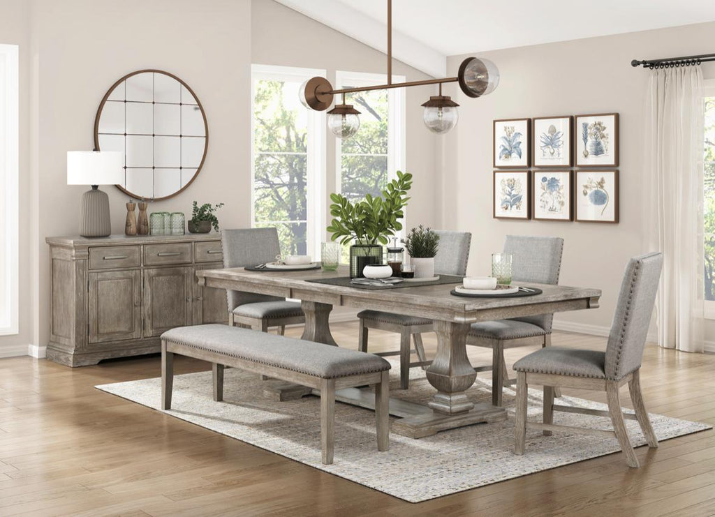 NKS5741NNMZ Large Wooden Dining set