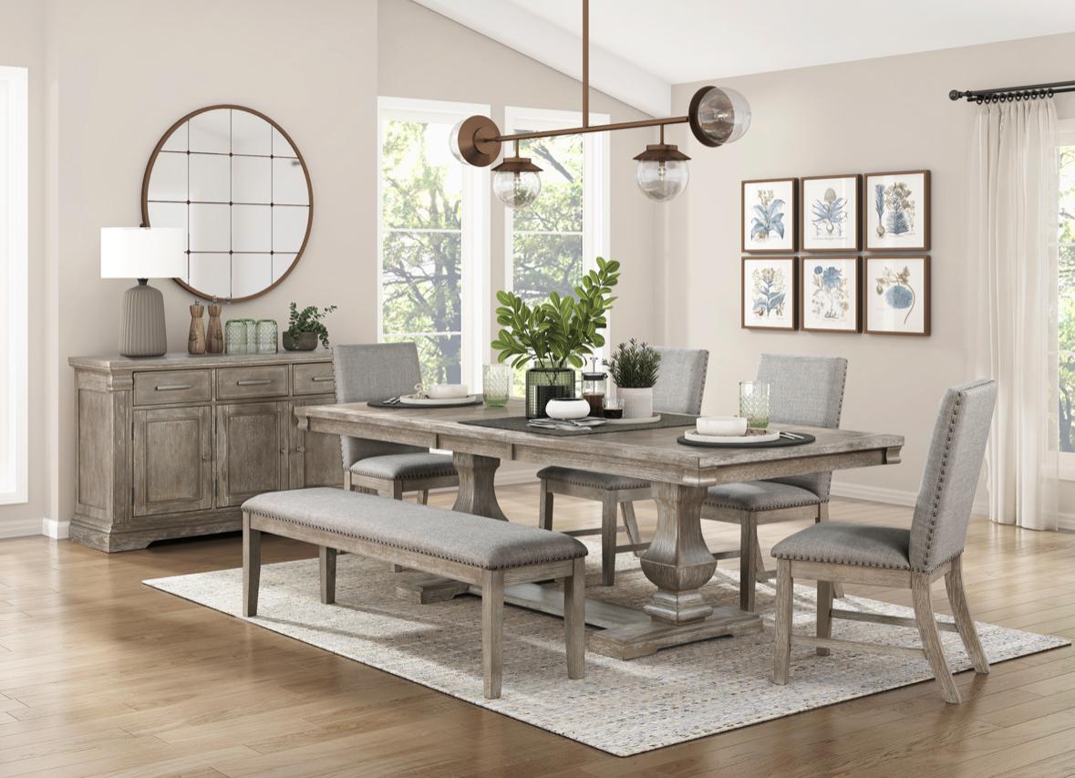 NKS5741NNMZ Large Wooden Dining set