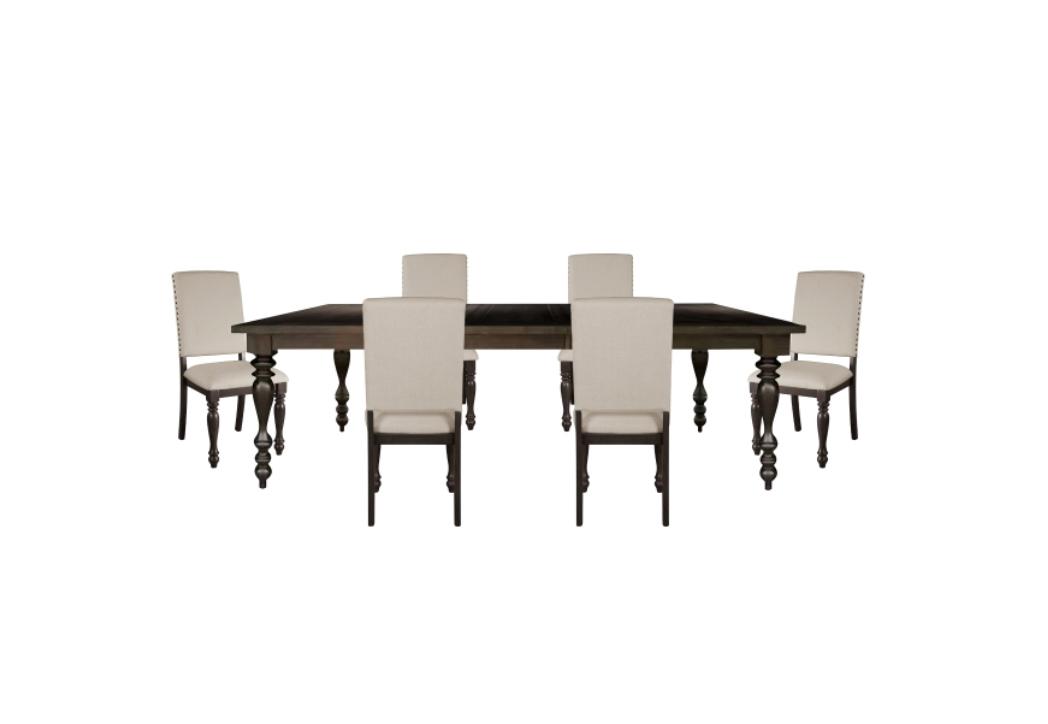 NKS1718GYMZ Large Wooden Dining set