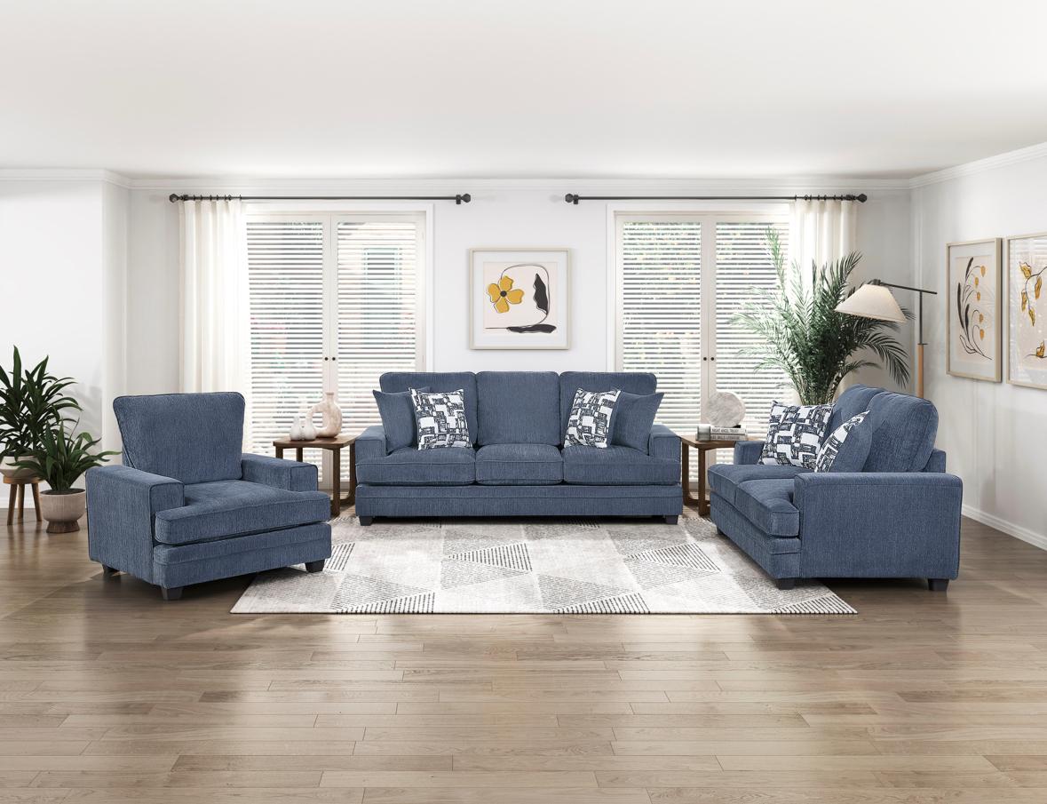 NKS9747BUMZ Fabric Sofa,Love Seat and Chair