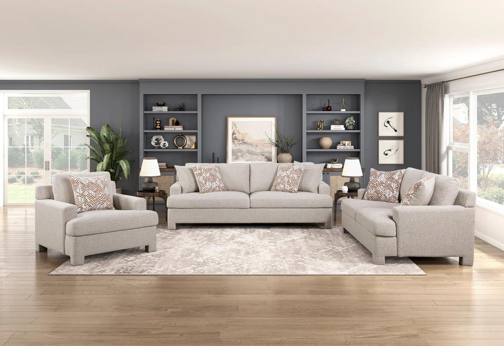 NKS8357BEGMZ Fabric Sofa,Love Seat and Chair