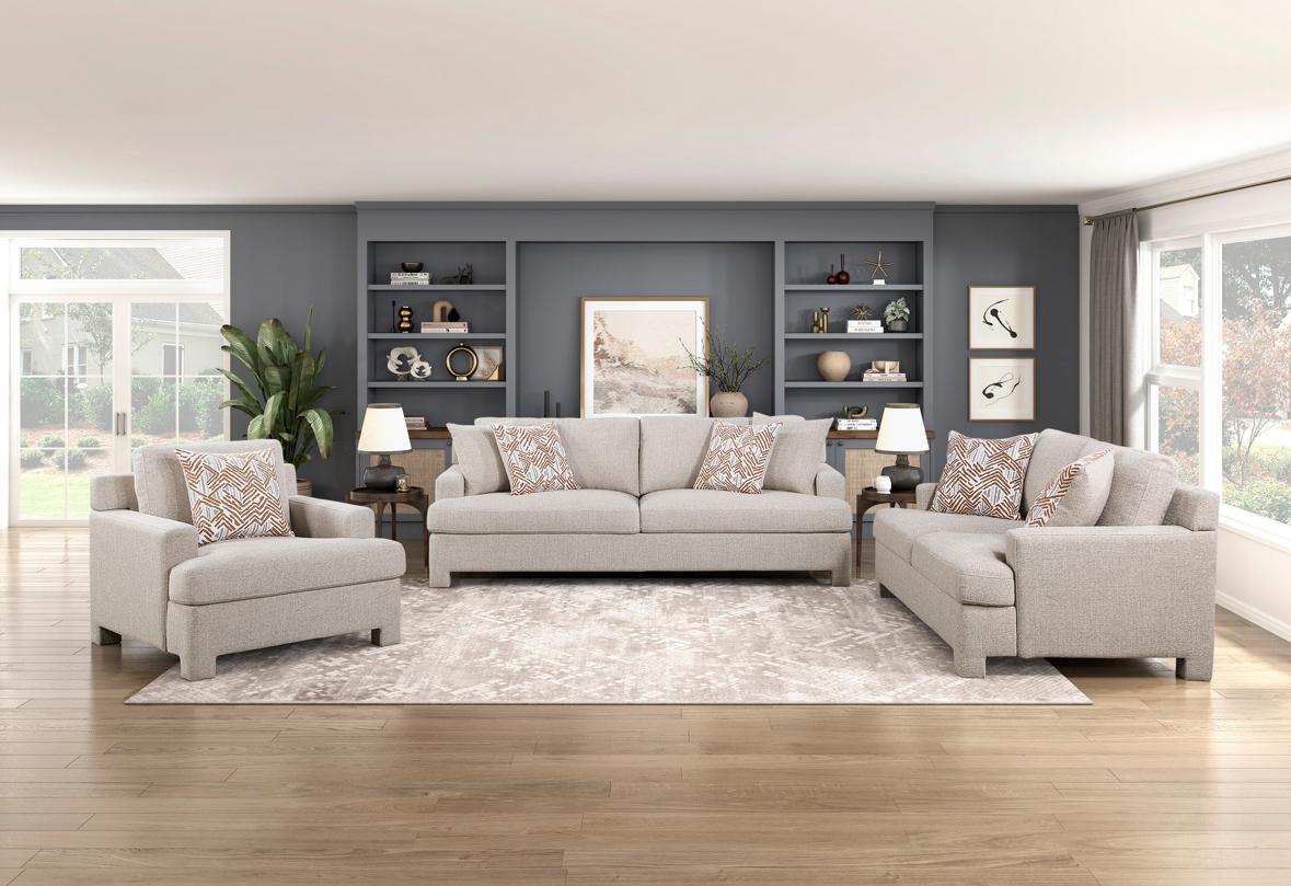 NKS8357BEGMZ Fabric Sofa,Love Seat and Chair