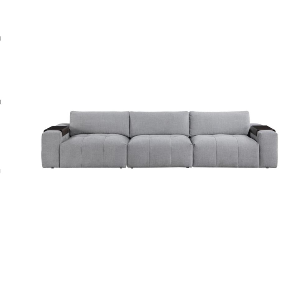NKS9155GYMZ Fabric Modular Sofa, Love Seat