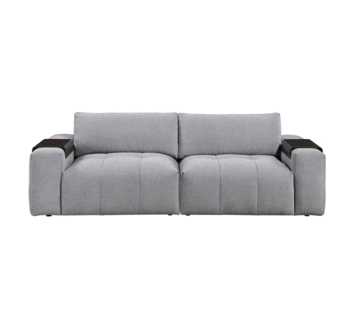 NKS9155GYMZ Fabric Modular Sofa, Love Seat