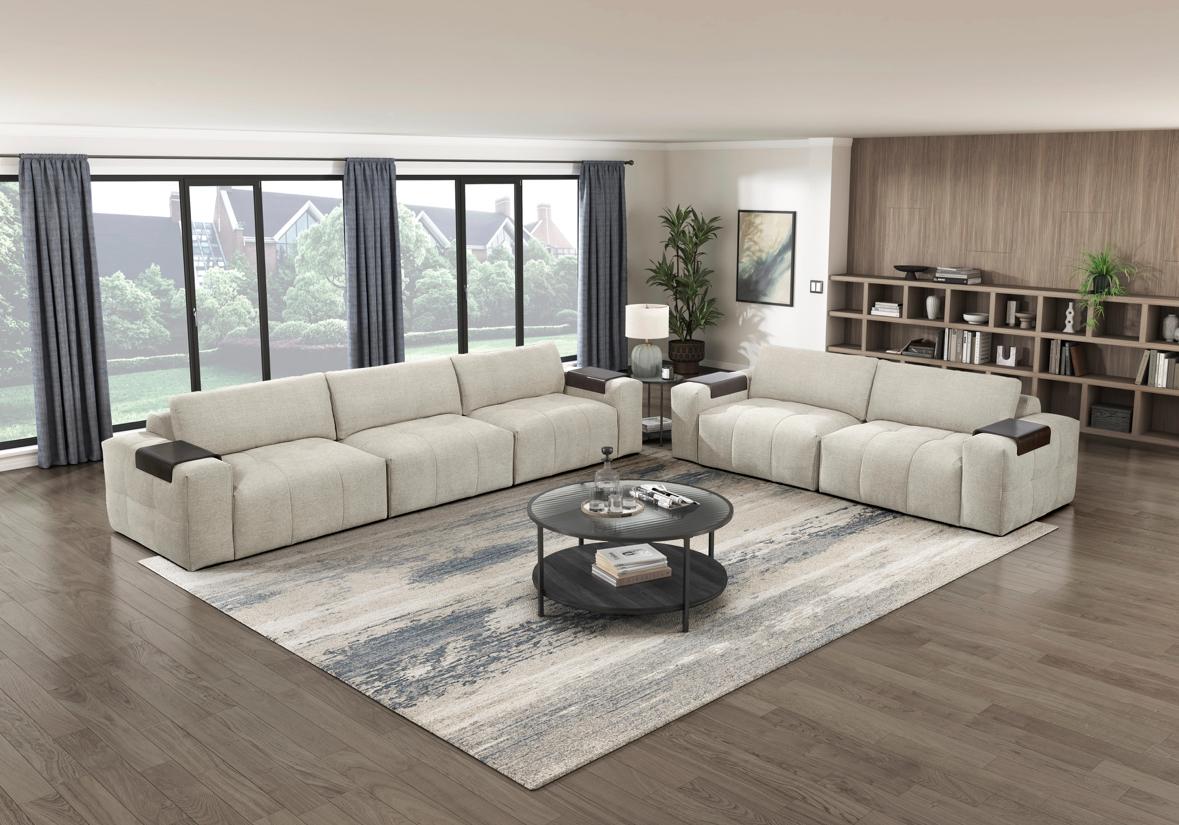 NKS9155TPMZ Fabric Modular Sofa,Love Seat