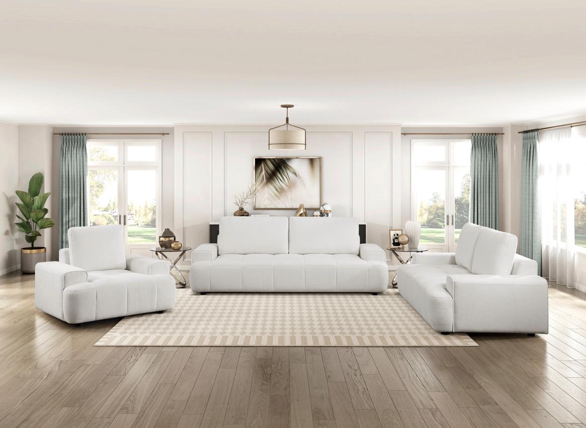 NKS9126BEGMZ Fabric Sofa,Love Seat and Chair