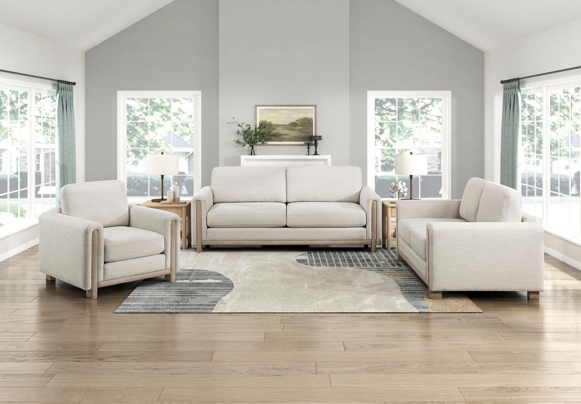 NKS9756BEMZ Fabric Sofa,Love Seat and Chair