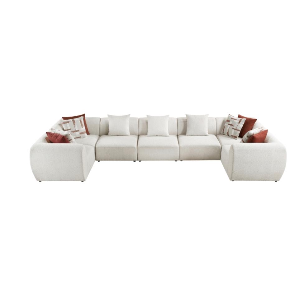 NKS9669CN*74CR3AC  7-Piece Modular Sectional