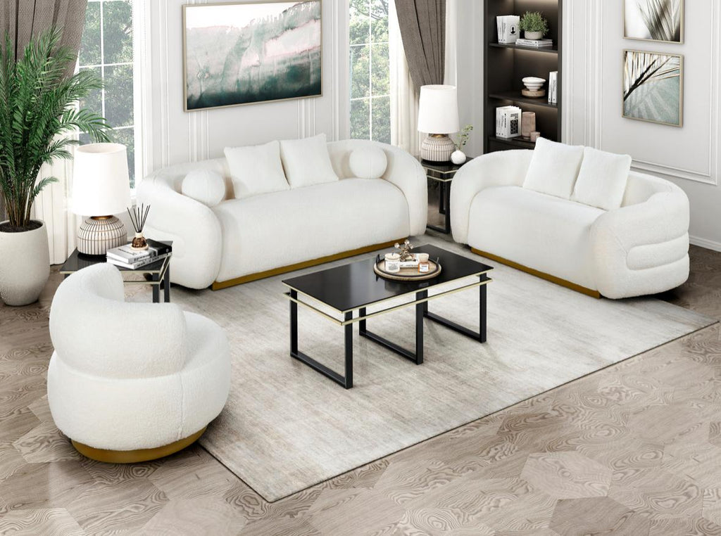 NKS8568WZ Fabric Sofa,Love Seat and Chair