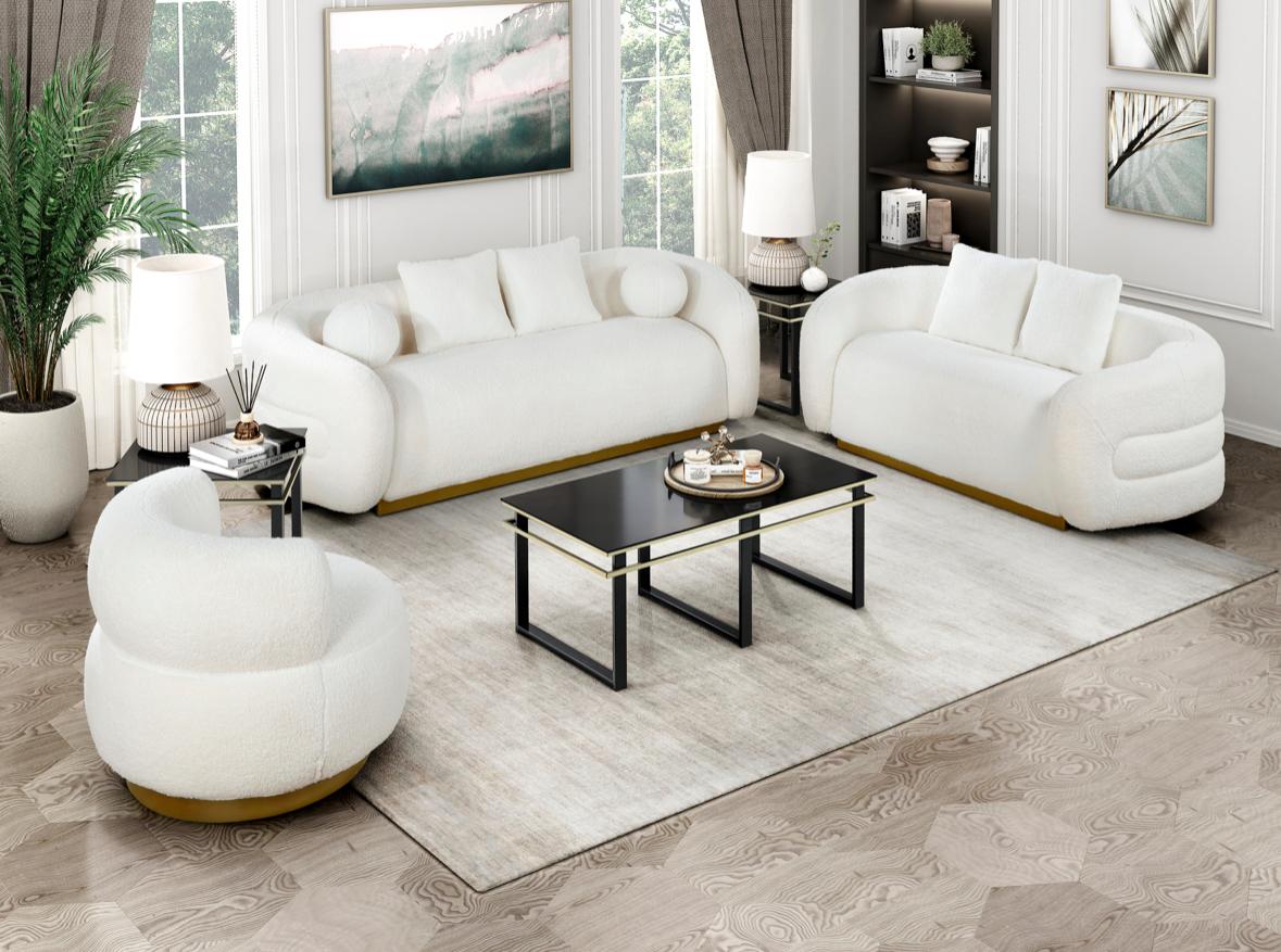 NKS8568WZ Fabric Sofa,Love Seat and Chair