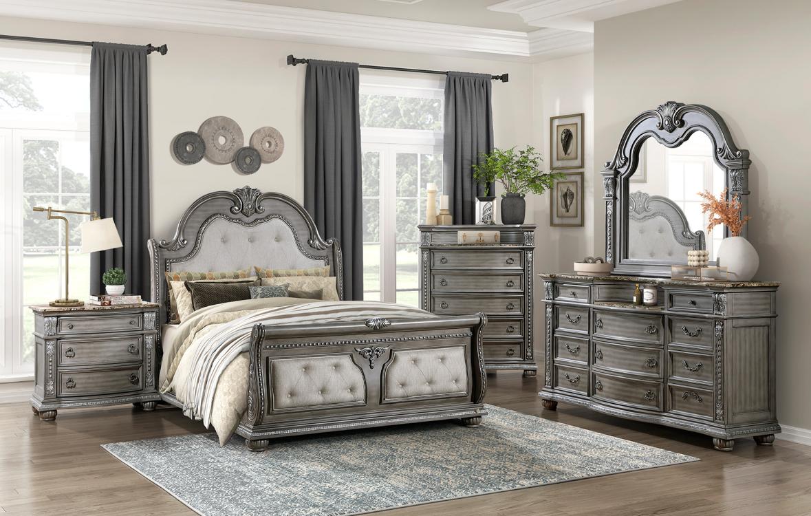 NKS1583MZ Classic Luxury Bedroom set