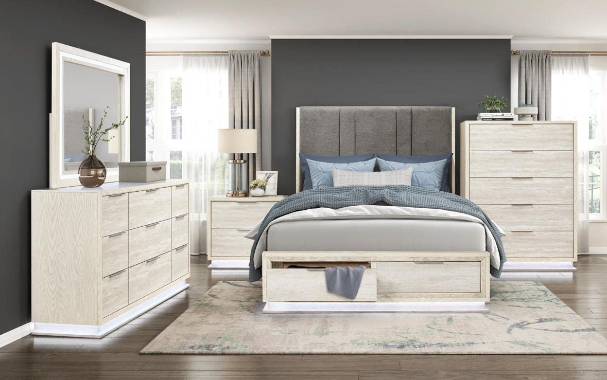 NKS2391MZ Contemporary Luxury Bedroom set