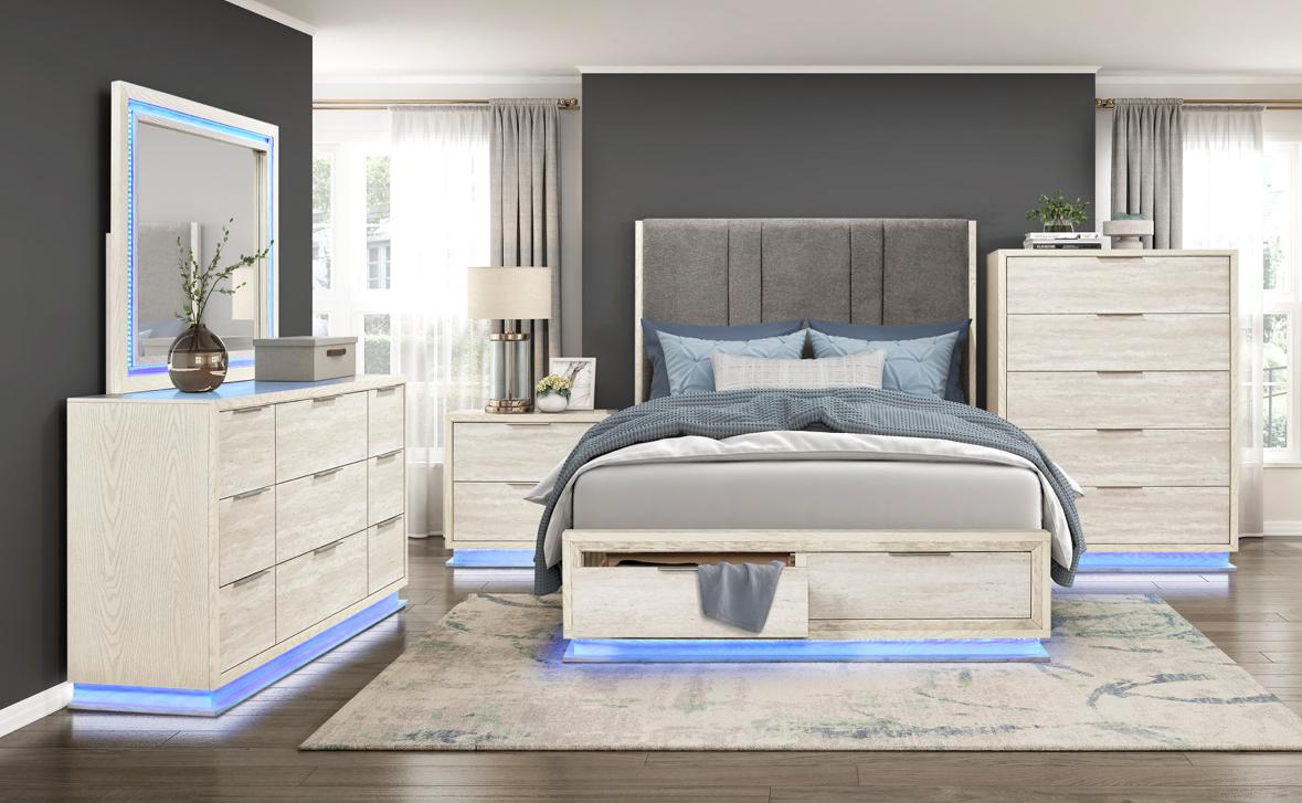 NKS2391MZ Contemporary Luxury Bedroom set