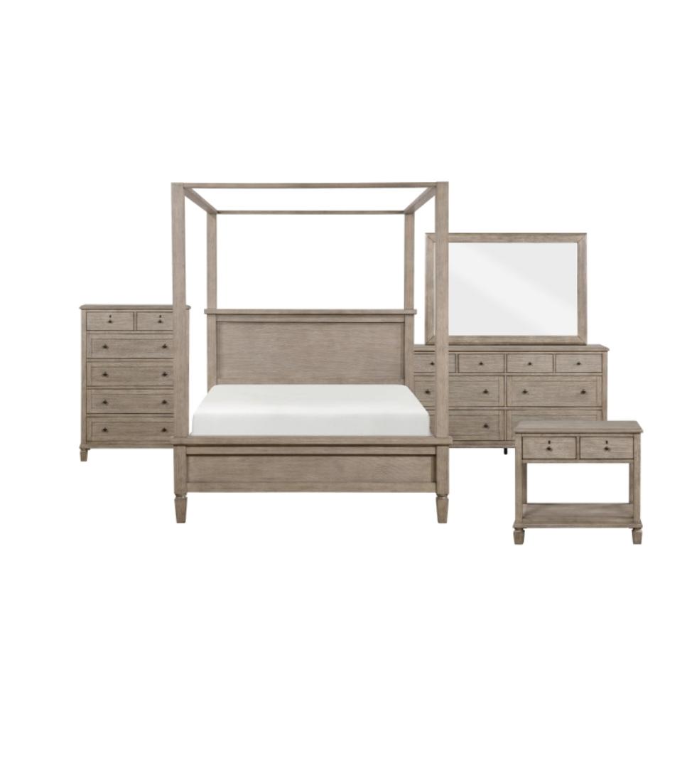 NKS1316MZ Contemporary Luxury Canopy Bedroom set