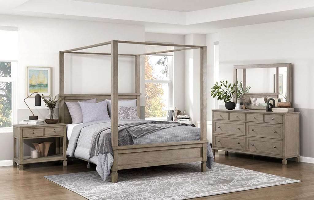 NKS1316MZ Contemporary Luxury Canopy Bedroom set