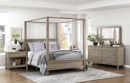 NKS1316MZ Contemporary Luxury Canopy Bedroom set